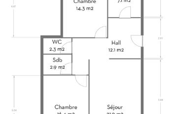 Wohnung 3.5 Zimmer - image - 15