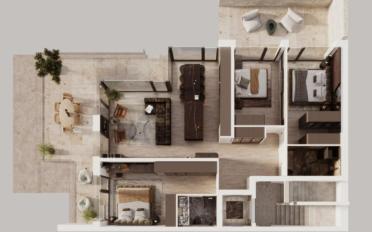 Terrace flat 4.5 rooms - image - 5