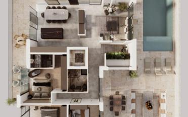 Terrace flat 4.5 rooms - image - 13