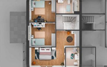 Maison contiguë 5.5 pièces - image - 12