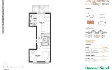 Wohnung 2.5 Zimmer - image - 3