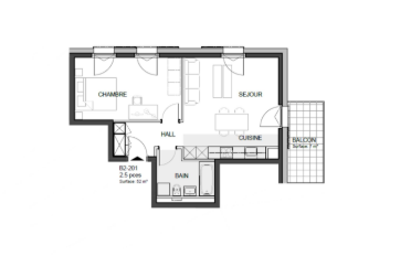Apartment 2.5 rooms - image - 6