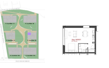Wohnung 1.5 Zimmer - image - 1