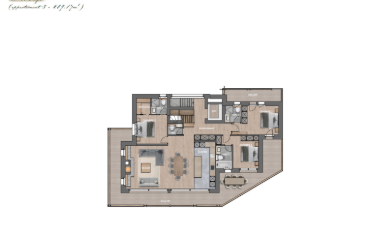 Apartment 5.5 rooms - image - 5