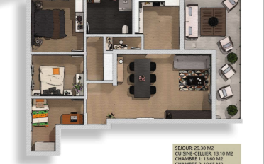 Apartment 4.5 rooms - image - 2