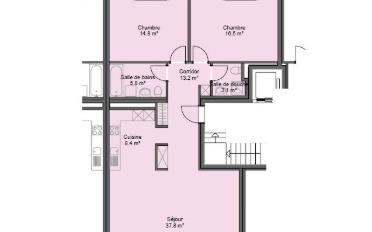 Apartment 3.5 rooms - image - 1