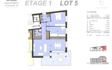 Wohnung 3.5 Zimmer - image - 4