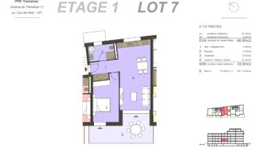 Wohnung 2.5 Zimmer - image - 7