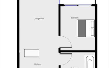 Furnished flat 2 rooms - image - 6