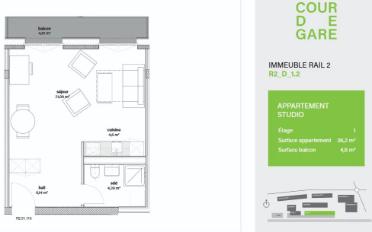Studio ein Zimmer - image - 5