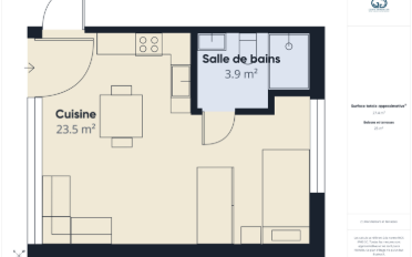 Apartment 1 room - image - 6