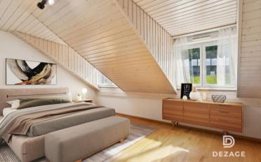 Attic flat 4.5 rooms - image - 7
