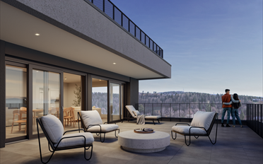 Appartement terrasse 4.5 pièces - image - 1