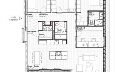 Wohnung 5.5 Zimmer - image - 4