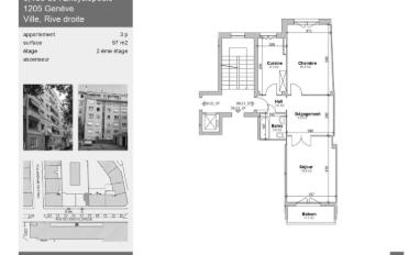 Apartment 3 rooms - image - 2