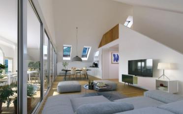 Attique 3.5 pièces - image - 1