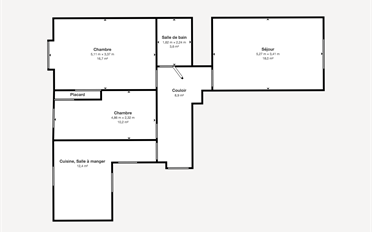 Furnished flat 4 rooms - image - 7