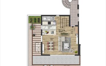 Attic flat 5.5 rooms - image - 5