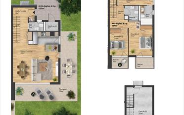 Maison contiguë 4.5 pièces - image - 6