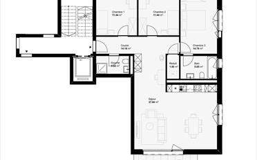 Apartment 4.5 rooms - image - 4