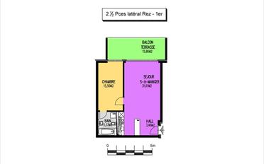 Apartment 2.5 rooms - image - 7