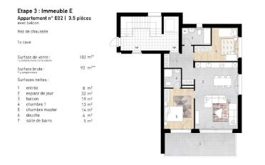 Wohnung 3.5 Zimmer - image - 6