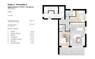 Apartment 3.5 rooms - image - 6