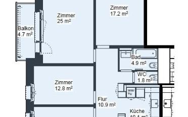 Appartement 4 pièces - image - 7