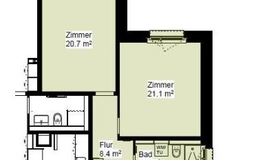 Wohnung 2 Zimmer - image - 7