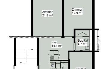 Apartment 3 rooms - image - 7