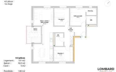 Wohnung 4.5 Zimmer - image - 7