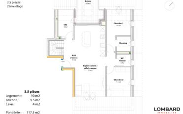 Wohnung 3.5 Zimmer - image - 7