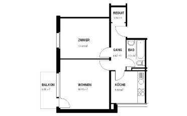 Wohnung 2.5 Zimmer - image - 6