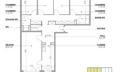 Apartment 6 rooms - image - 6