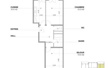 Apartment 3.5 rooms - image - 4