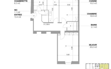 Appartement 3.5 pièces - image - 1