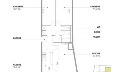 Wohnung 4 Zimmer - image - 1