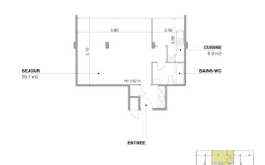 Apartment 2 rooms - image - 1