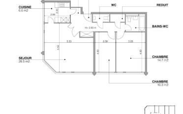 Apartment 4 rooms - image - 4