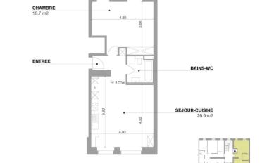 Apartment 3 rooms - image - 4