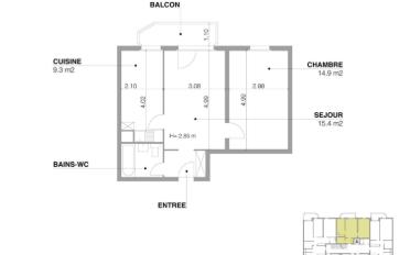 Apartment 3 rooms - image - 5