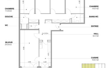 Apartment 6 rooms - image - 6