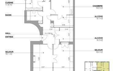 Apartment 4.5 rooms - image - 4