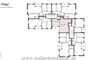 Apartment 2.5 rooms - image - 9