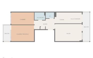 Apartment 4 rooms - image - 3