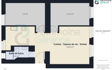 Appartement 3 pièces - image - 7