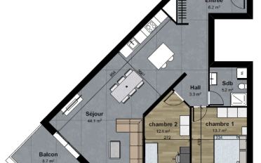 Wohnung 3.5 Zimmer - image - 6