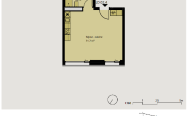 Apartment 1.5 rooms - image - 5