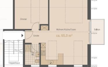 Wohnung 2.5 Zimmer - image - 9