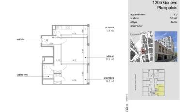 Appartement 3 pièces - image - 2